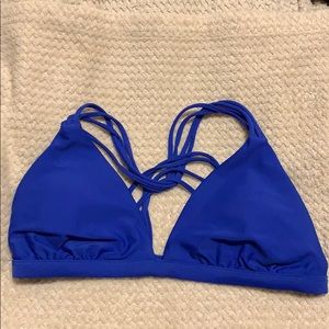 Royal Blue Bikini Top